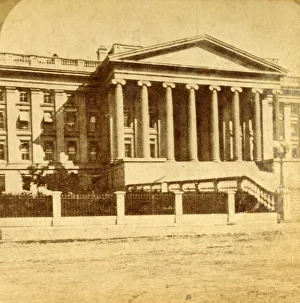Mills Prints: Treasury Department, Washington, D. C. c1880s. Creator: Unknown