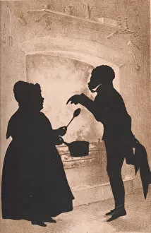 Illustrations Gallery: A Treatise on Silhouette Likenesses, 1835. Creator: Auguste Amant Constant Fidele Edouart