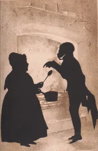 Illustrations Gallery: A Treatise on Silhouette Likenesses, 1835. Creator: Auguste Amant Constant Fidele Edouart