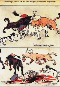 Bulgaria Prints: The Treaty of Bucharest, 1913, 1913. Creator: Anonymous ()