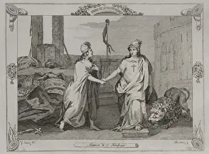 Agreement Prints: Treaty of San Ildefonso, (August 19, 1796), 1851. Creator: Unknown