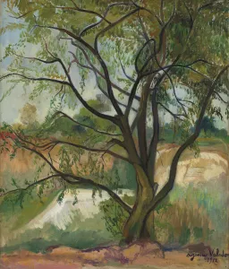 Suzanne 1865 1938 Prints: The Tree, 1912. Creator: Valadon, Suzanne (1865-1938)