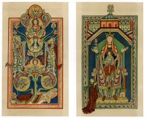 Images Dated 15th September 2007: Tree of Jesse and Virgin and Child enthroned, c1130-1140