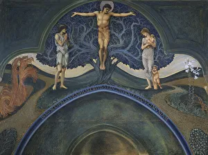 Pre Raphaelites Prints: Tree of Life. Artist: Burne-Jones, Sir Edward Coley (1833-1898)