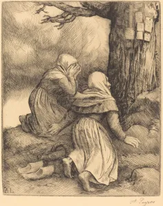 The Tree of Salvation (L arbre de salut). Creator: Alphonse Legros