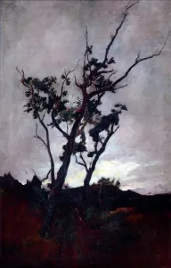 Velden Petrus Van Der Prints: Tree study, c1893-98. Creator: Petrus van der Velden