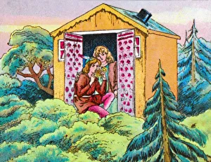 Barrie Gallery: In the tree tops, c1905