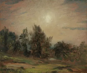 Moorland Prints: Trees on Hampstead Heath, 1821. Creator: John Constable