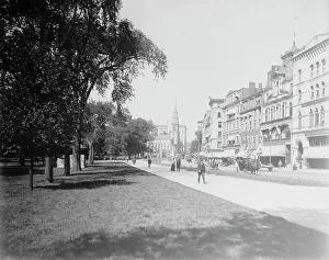 Massachusetts United States Prints: Tremont St. Boston, c1899. Creator: Unknown