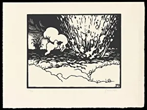 1915 1916 Prints: The Trench (La Tranchee), 1915-1916