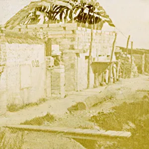 West Flanders Prints: Trenches, Pervijze, Flanders, Belgium, c1914-c1918