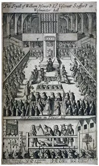 William Howard Collection: Trial and execution of Viscount Stafford, London, 1680