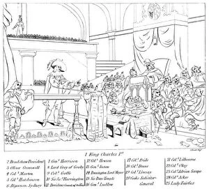 Images Dated 18th July 2007: The trial of King Charles I (1600-1649)