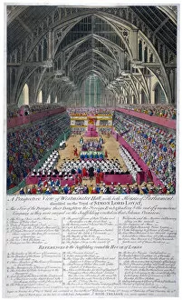 Jacobite Collection: Trial of Lord Lovat, Westminster Hall, London, 1747