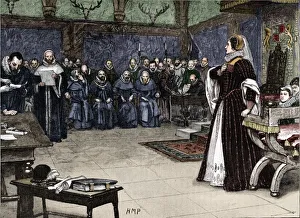 Trial of Mary Queen of Scots in Fotheringhay Castle, 1586 (1905) Trial of Mary Queen of Scots in Fotheringhay Castle, 1586 (1905)
