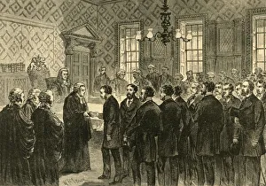 George Walter Thornbury Prints: Trial of the Pix, 1897. Creator: Unknown