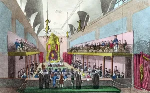 Divorce Prints: Trial of Queen Caroline in the House of Lords, London, 1820 (1821)