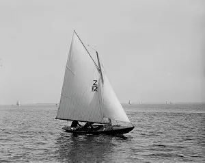 Regatta Prints: Trilby, 1896 June 30. Creator: Lycurgus S. Glover