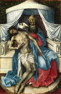Dove Prints: Trinity, 1433. Creator: Robert Campin