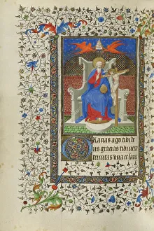 The Trinity; Book of Hours, about 1415-1420. Creators: Boucicaut Master, Workshop of the Boucicaut Master