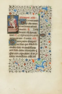 Loin Cloth Prints: The Trinity; Book of Hours, about 1440-1450. Creator: Workshop of the Bedford Master