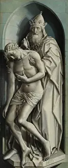 Dove Prints: Trinity, c1428-1430. Creator: Master of Flemalle;Robert Campin workshop