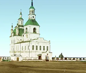 Clear Sky Prints: Trinity Cathedral in the city of Yalutorovsk