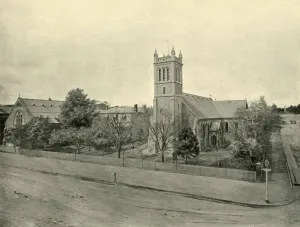 Sidewalk Prints: Trinity Church, Adelaide, 1901. Creator: Unknown