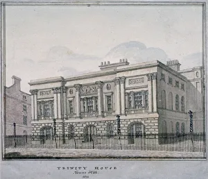 Ionic Prints: Trinity House, Trinity Square, City of London, 1810