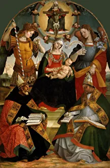 Florence Prints: The Trinity, the Virgin and Child
