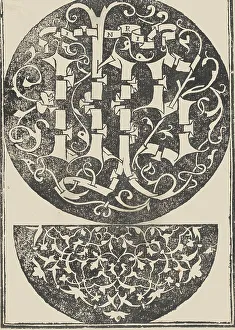 Leaf Design Prints: Trionfo Di Virtu. Libro Novo... page 29 (verso), 1563. Creator: Matteo Pagano