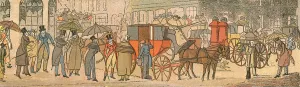 Leicestershire Prints: A Trip to Leicestershire, or The Melton Mowbray Panorama