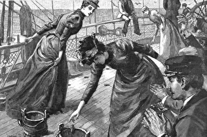 Potatoes Prints: A Trip to Norway; Sport on board the SS Garonne on the Return Voyage - A Potato Race
