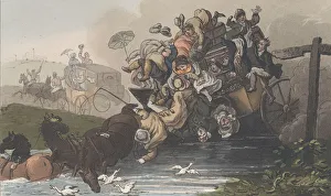 Joseph Constantine Prints: A Trip to Scarbro, from Poetical Sketches of Scarborough, 1813. 1813