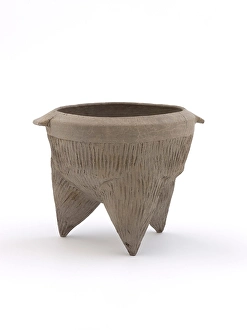 Tripod Prints: Tripod bowl with two lugs, about 2500-2200 B.C.E.. Creator: Unknown