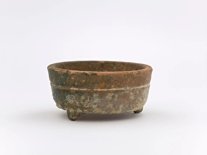 Ageing Prints: Tripod vessel, 250 B.C.E. - 221 CE. Creator: Unknown