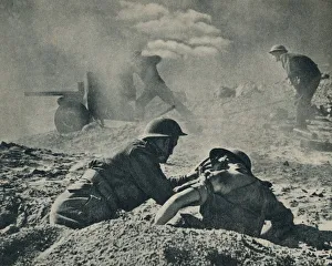 Advance Gallery: On the Tripoli road, c1942 (1944)