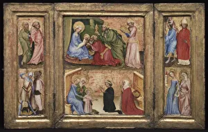 Triptych with the Adoration of the Magi, c. 1424. Creator: Unknown