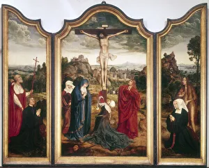 Quentin Metsys The Elder Prints: Triptych, c1486-1530. Artist: Quentin Metsys I