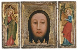 Triptych of The Holy Face, 1390. Creators: Master Bertram of Hamburg, Master Bertram Of Minden