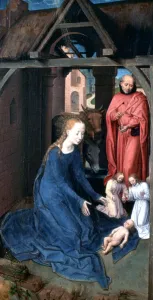 Triptych of Jan Florain, Detail, 1479. Artist: Hans Memling