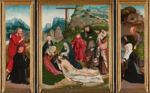 Donor Prints: Triptych with the Lamentation, c.1515-c.1520. Creator: Jan Mostaert