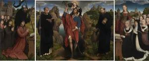 Triptych of Willem Moreel, 1484. Artist: Memling, Hans (1433/40-1494) Triptych of Willem Moreel, 1484. Artist: Memling, Hans (1433/40-1494)