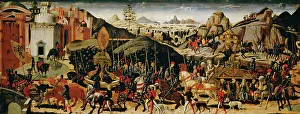 Biagio Dantonio Prints: The Triumph of Camillus, ca 1470-1475. Artist: Biagio d Antonio, (Tucci) (1446-1516)