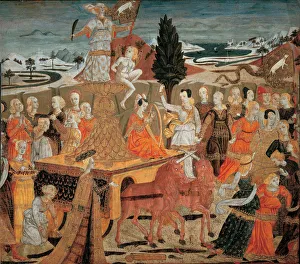 The Triumph of Chastity, 1465-1470
