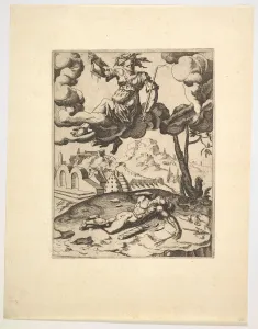 Coornhert Prints: The Triumph of Chastity from The Triumphs of Petrarch, ca. 1548-49. Creator: Unknown