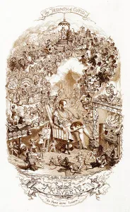 Tongs Prints: The Triumph of Cupid, 19th century. Artist: George Cruikshank