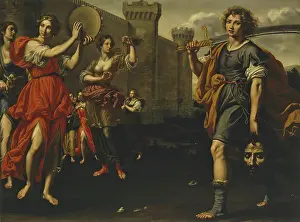 Celebrations Prints: Triumph of David. Creator: Ottavio Vannini