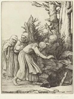 Homeless Collection: The Triumph of Death: Death Prepares a Dwelling for the Homeless (Le triomphe...)