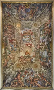Fresco Prints: The Triumph of Divine Providence and the Fulfilment of its Purposes under Pope Urban VIII